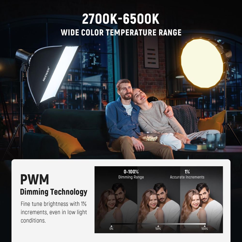 Мощно MS 150B Led осветление. диодно осветление. Фото. Видео. софтбокс