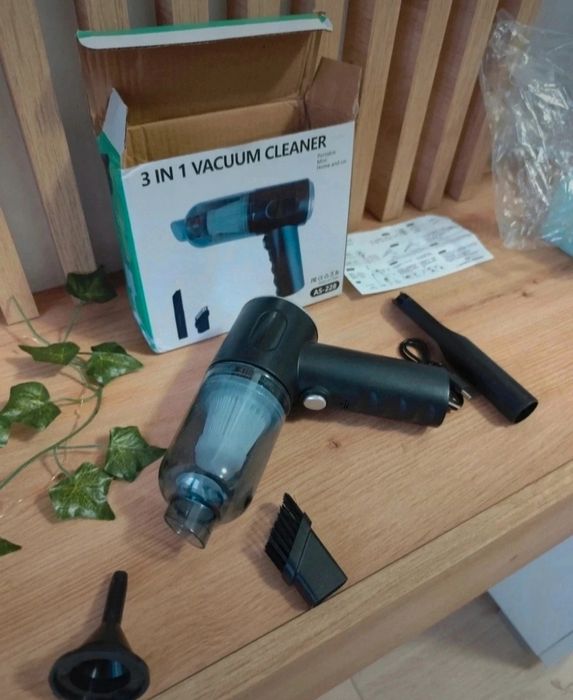 NOU Mini aspirator trage și sufla pentru auto casa reîncărcabil USB