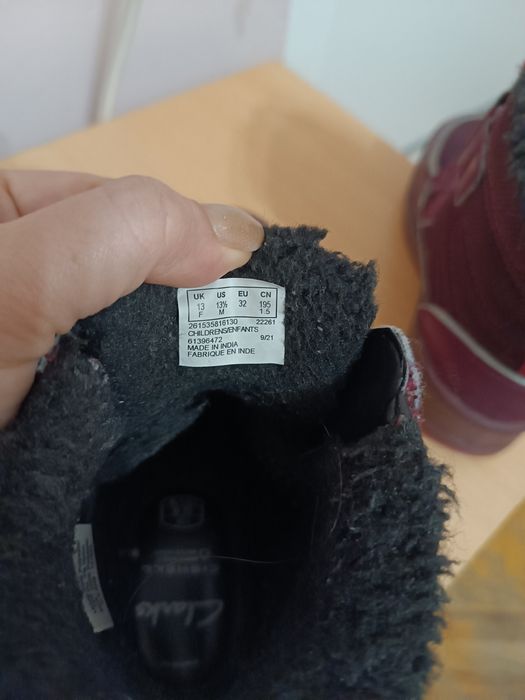 Апрески Clarks 32 номер