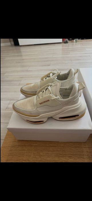 Sneakers Balmain B-Bold White Platforma