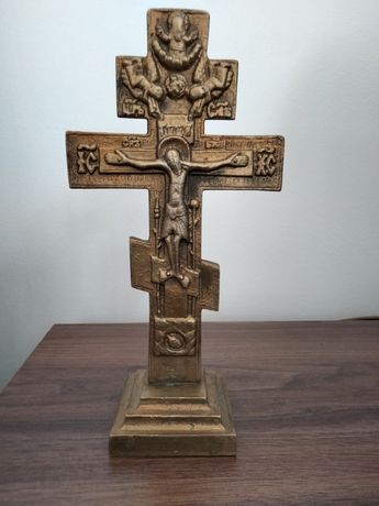 Cruce, crucifix din bronz