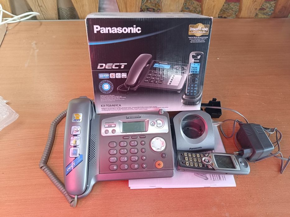 Радиотелефон Panasonic kx tg6461ca