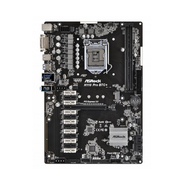 ASRock h110 pro btc+