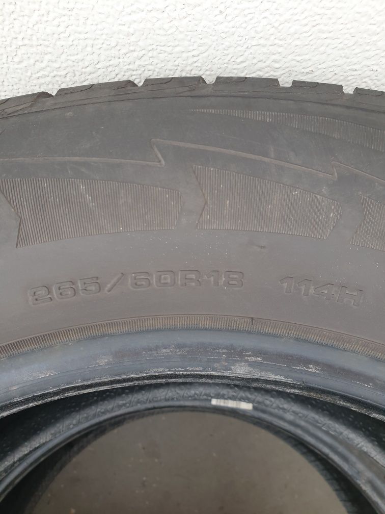 Зимни гуми за Джип 2 броя GOODYEAR UltraGrip 265 60 R18 дот 2518