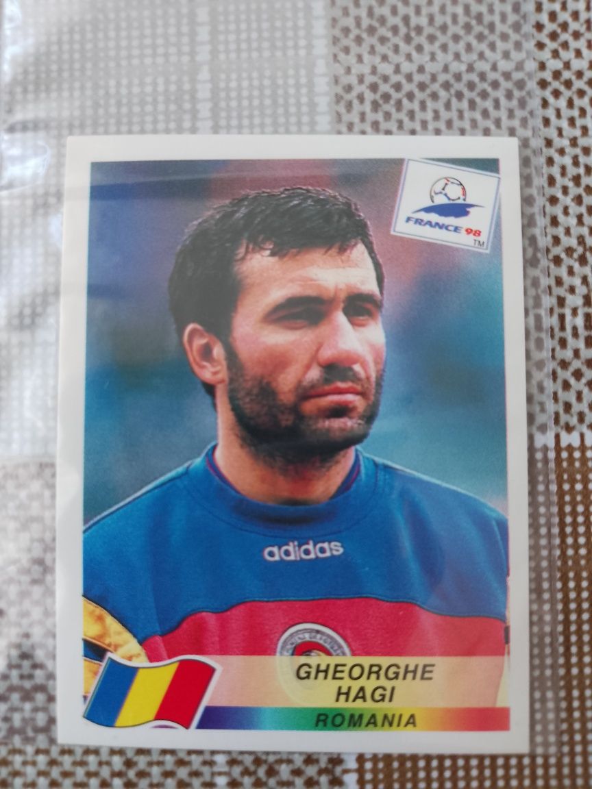 Sticker Panini Gheorghe Hagi, CM 1998