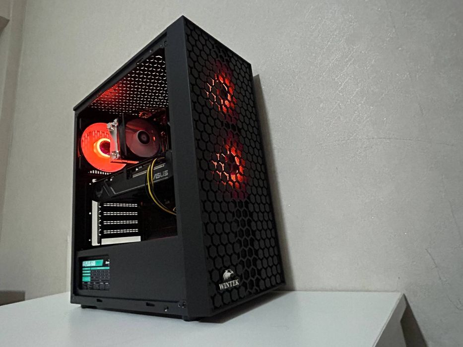 Intel core i3 10100f + RX 5600XT + 16GB | игровой компьютер, пк