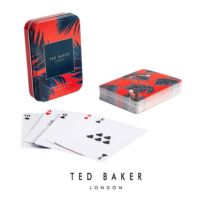 Дизайнерски карти за игра Ted Baker