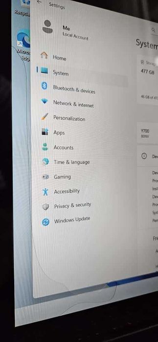 Lenovo Ideapad Y700 – i7/16GB RAM/SSD 512/GTX960M – defect display