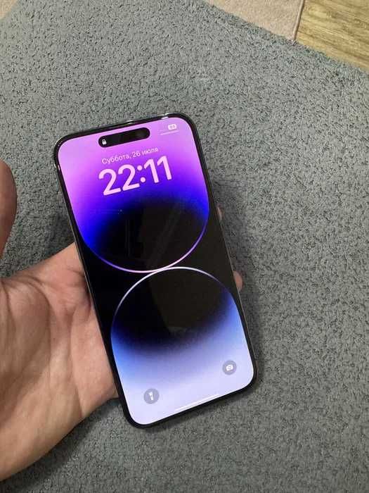 Iphone 14 Pro Max purple ZA/A Sim + Esim 128 гб в идеальным состоянии!