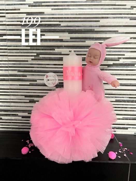 Trusou Botez Personalizat , Lumanare de Botez Personalizata