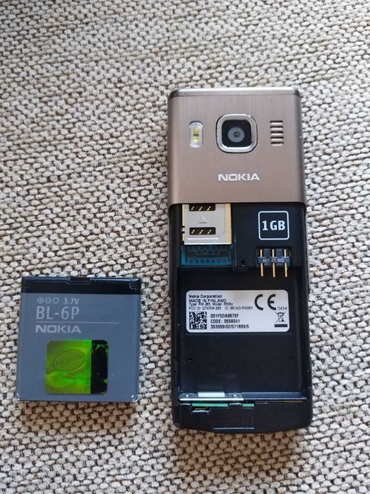 Nokia Telefon mobil Nokia 6500c Finland Functional