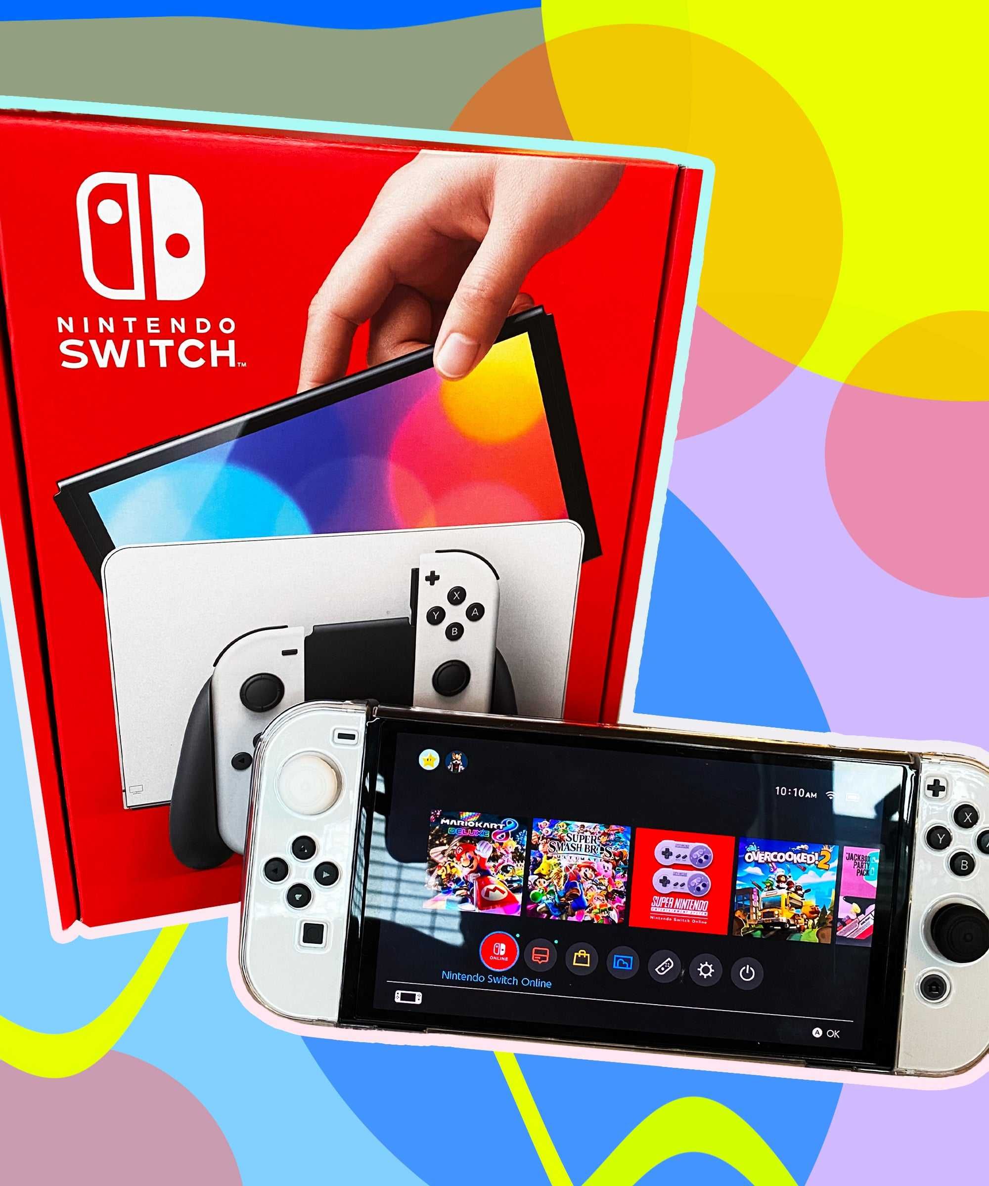 Nintendo Switch OLED Nou Modat 512GB 256GB Zelda Super Mario Wonder