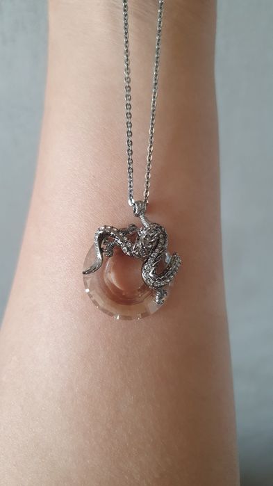 Lant cu pandantiv Swarovski, nou