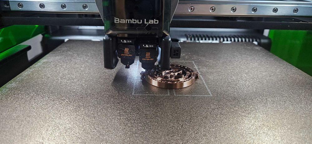 Bambu lab h2d с AMS 2 Pro 10w laser