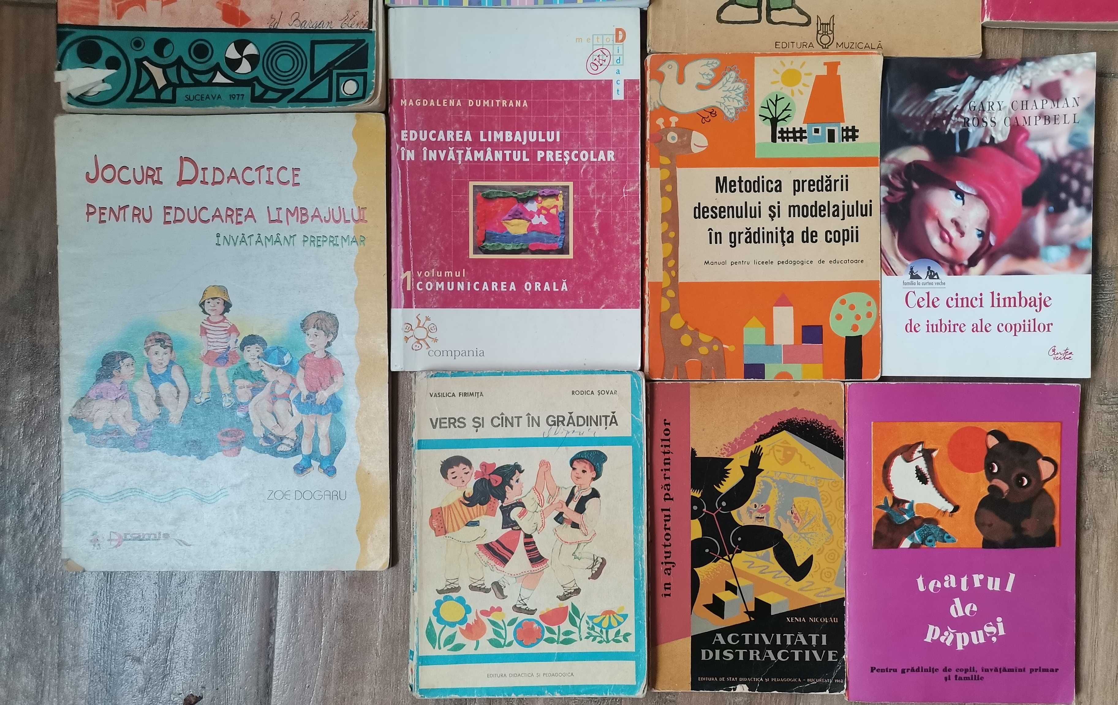 11 manuale pedagogie carti pt educatori invatatori jocuri didactice