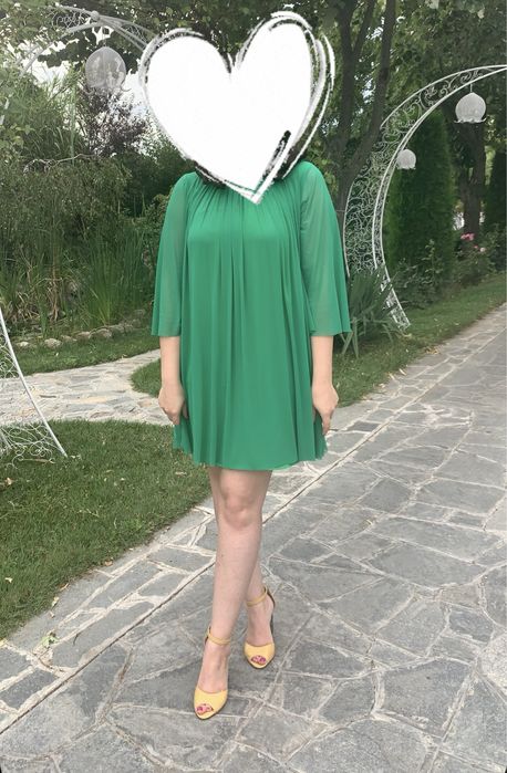 Rochie Poema verde, nr.36