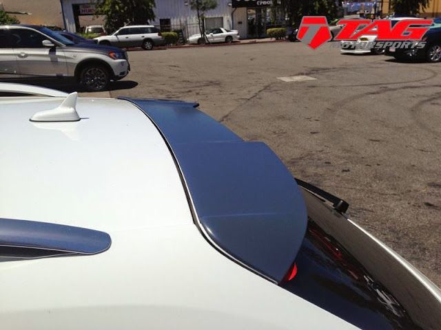 Eleron  spoiler luneta portbagaj Audi A4 B8 8K AVANT Break Combi RS4