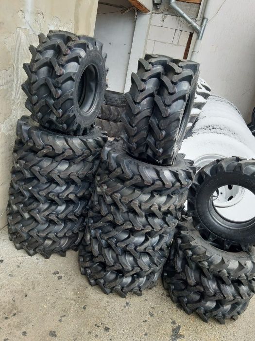 Bumper Hartvest Cauciucuri noi cu 6PR graose camera 6.00-12 TVA Inclus