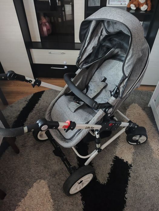 Vând cărucior 2 în 1 reversibil