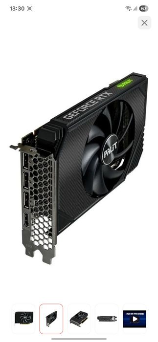 Видеокарта Palit RTX 3060 12GB