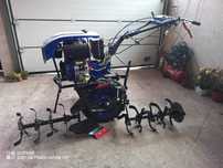 Motocultor Diesel 12CP cu plug reversibil. Produs NOU!