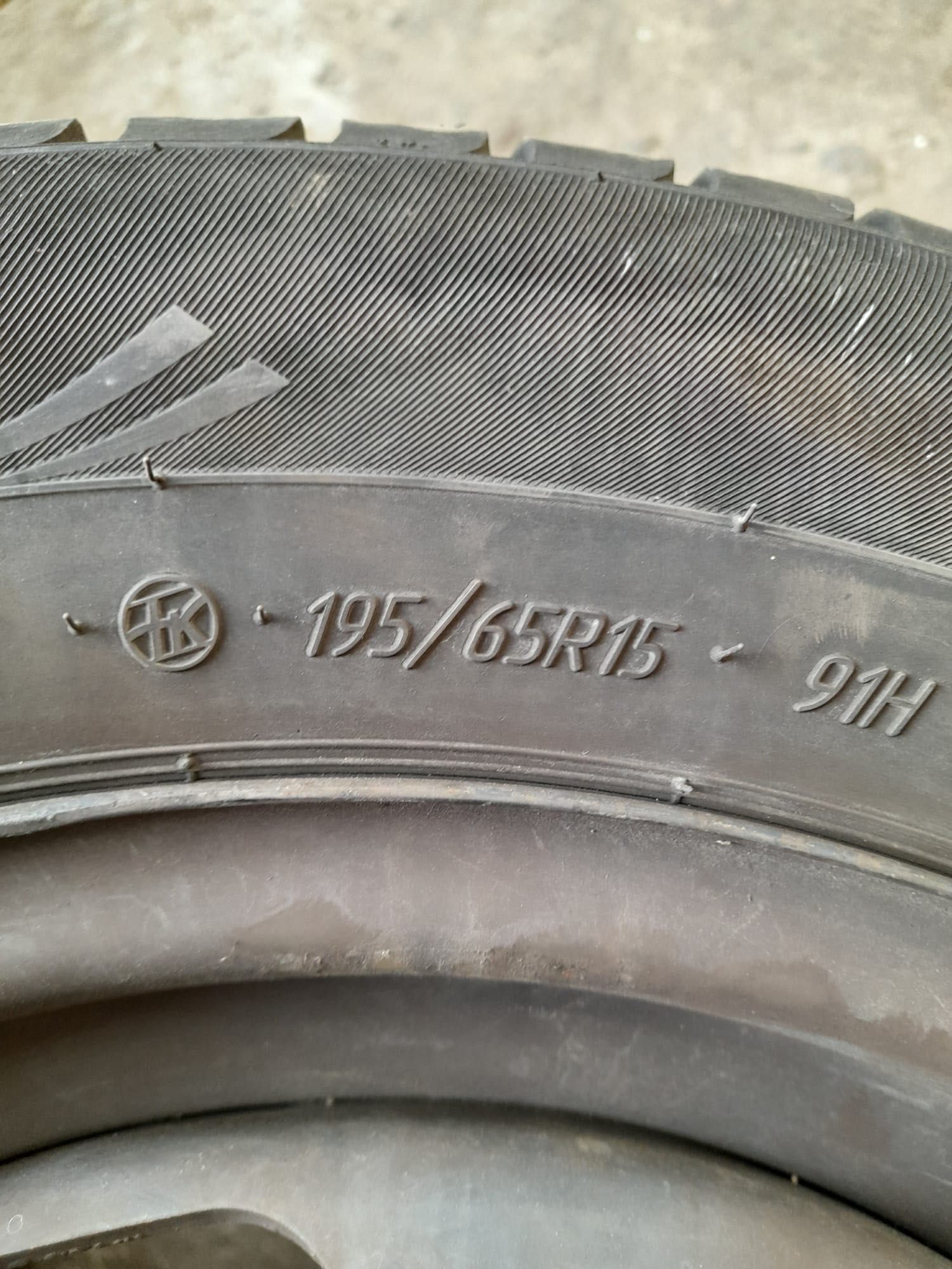 Jante roți 4x195/65R15 VW GOLF 4