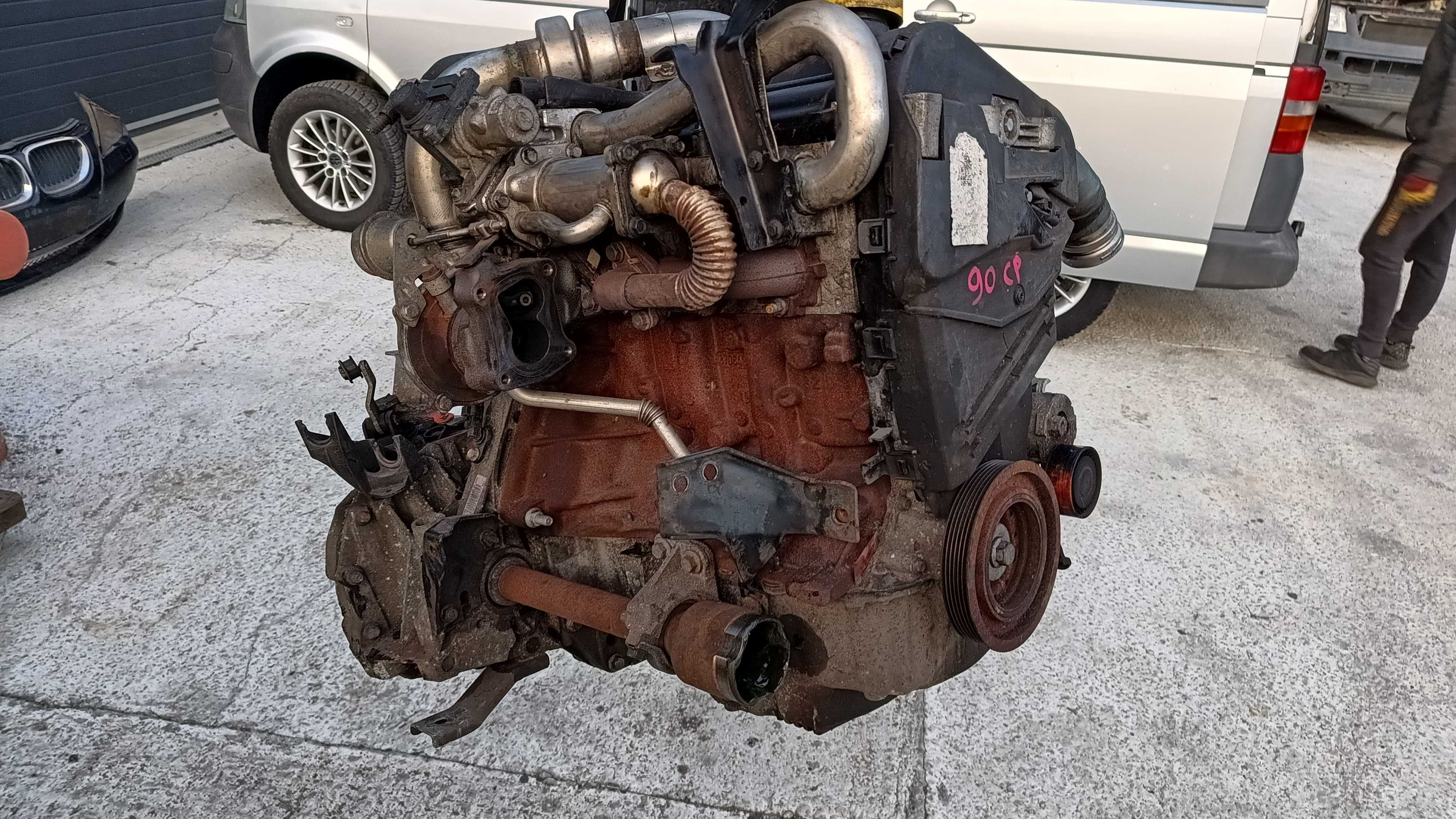 Motor cu injectie si turbina Renault Megane III 1.5 dci K9KF830 euro 4