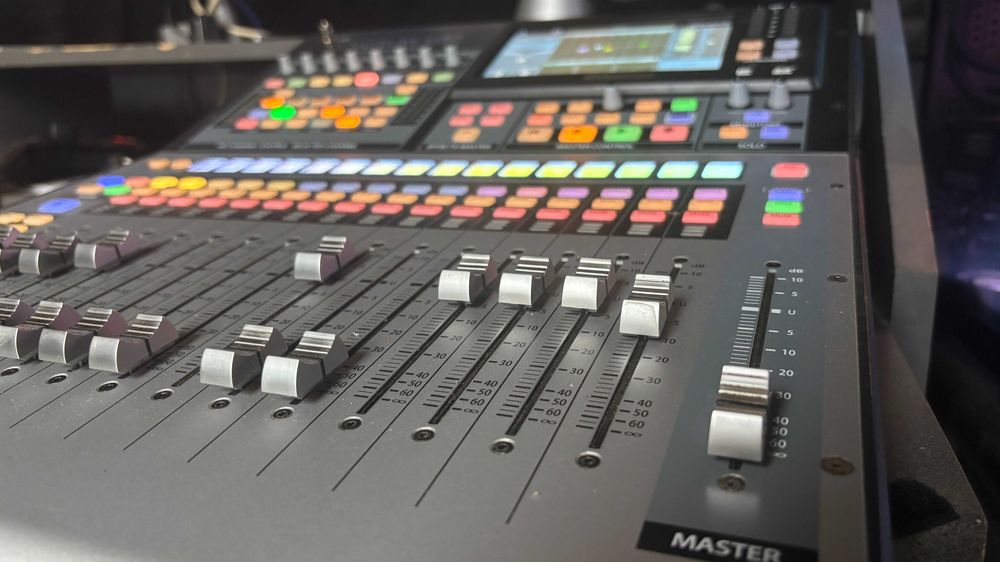 Sistem complet mixer+rack scena IDEAL studio, sali repetitii, concerte