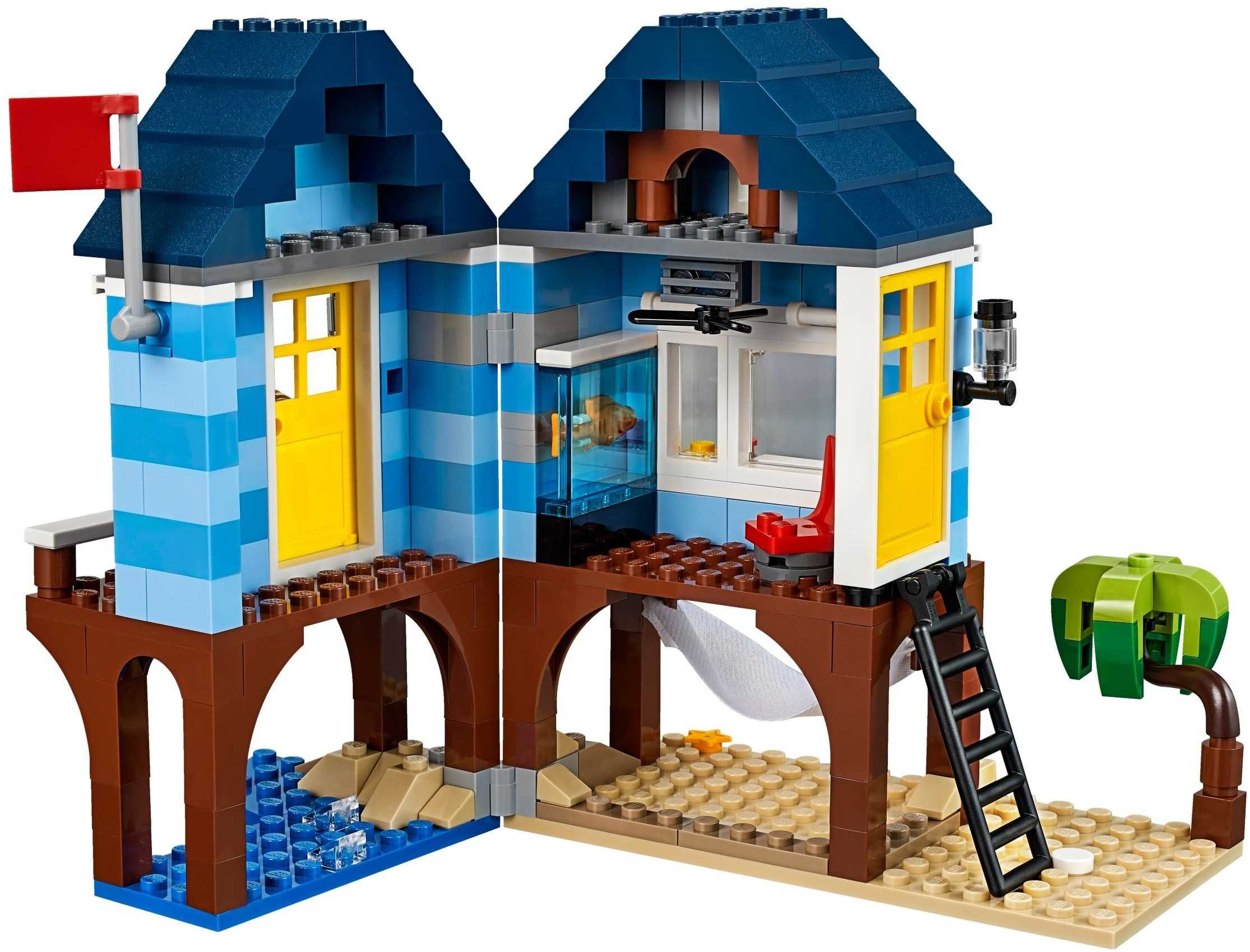 LEGO Creator 3 in 1  31063 Beach side si LEGO Friends 41361 Mia Stable