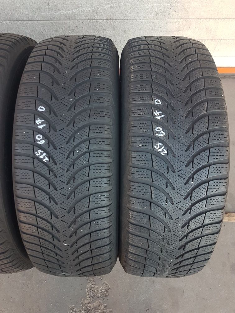 Зимни гуми 4 броя MICHELIN Alpin A4 215 60 R17 дот 2514