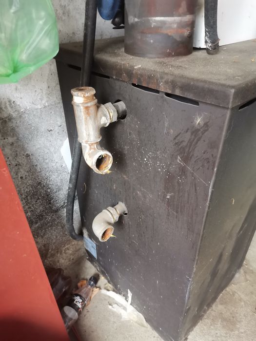 Печка с водна риза 20 кв. + разширителен съд