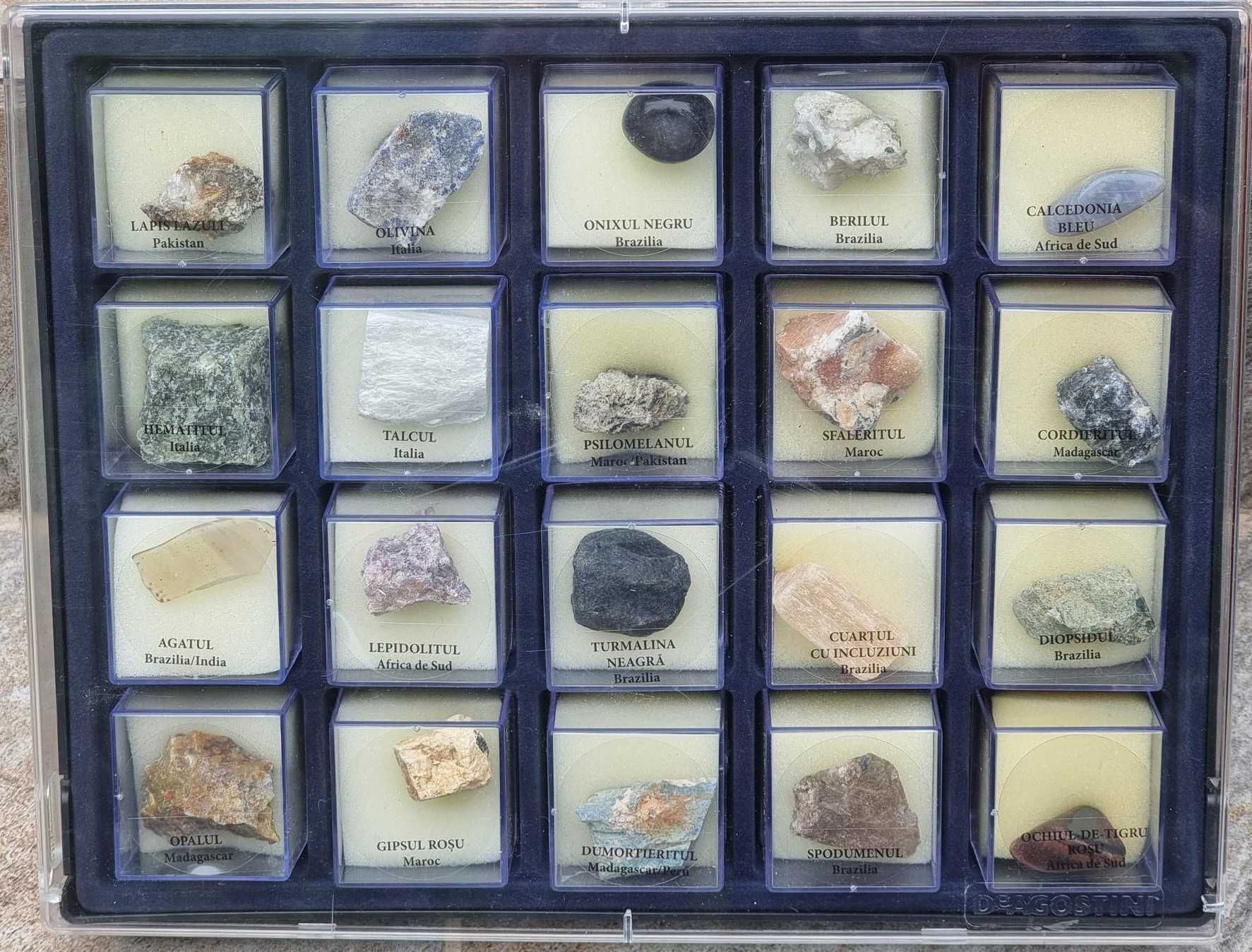 "Comorile Pamantului" - Colectie de minerale si roci de la DeAgostini
