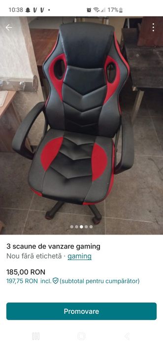 Scaun de vanzare