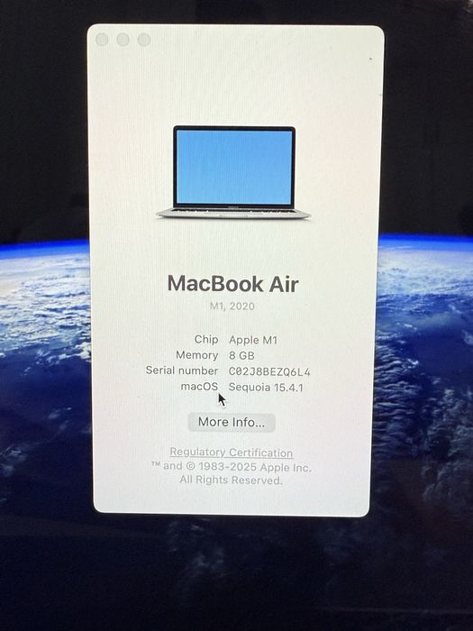 Mac book air 2020г