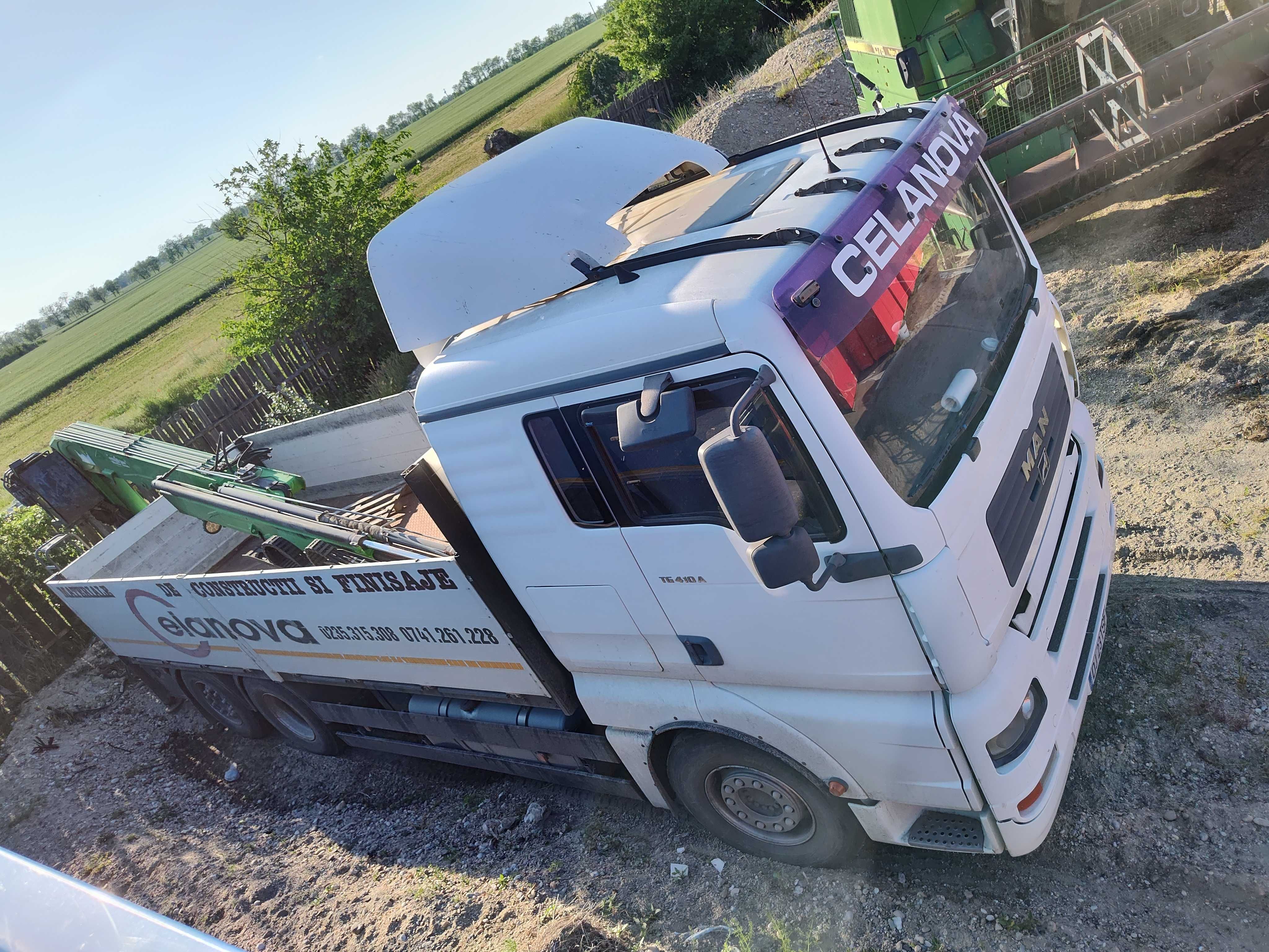 Camion cu macara, camion Man Schimb, variante