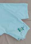 Pantaloni jeans albi dama mixt bumbac sau pantaloni medicali