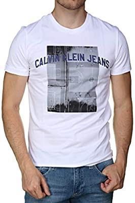ПРОМО Calvin Klein XL и XXL -Оригинална мъжка бяла тениска