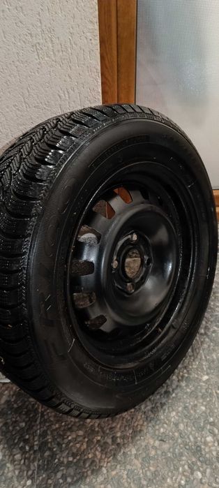 Jante cu anvelope de iarnă complete R14 4x100 Opel Astra G