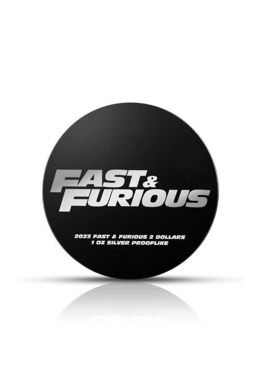 Сребърна монета "Fast and Furious"-лимитирана