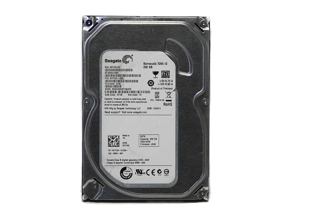 Жесткий диск HDD 250 Gb SATA 3.5 Seagate