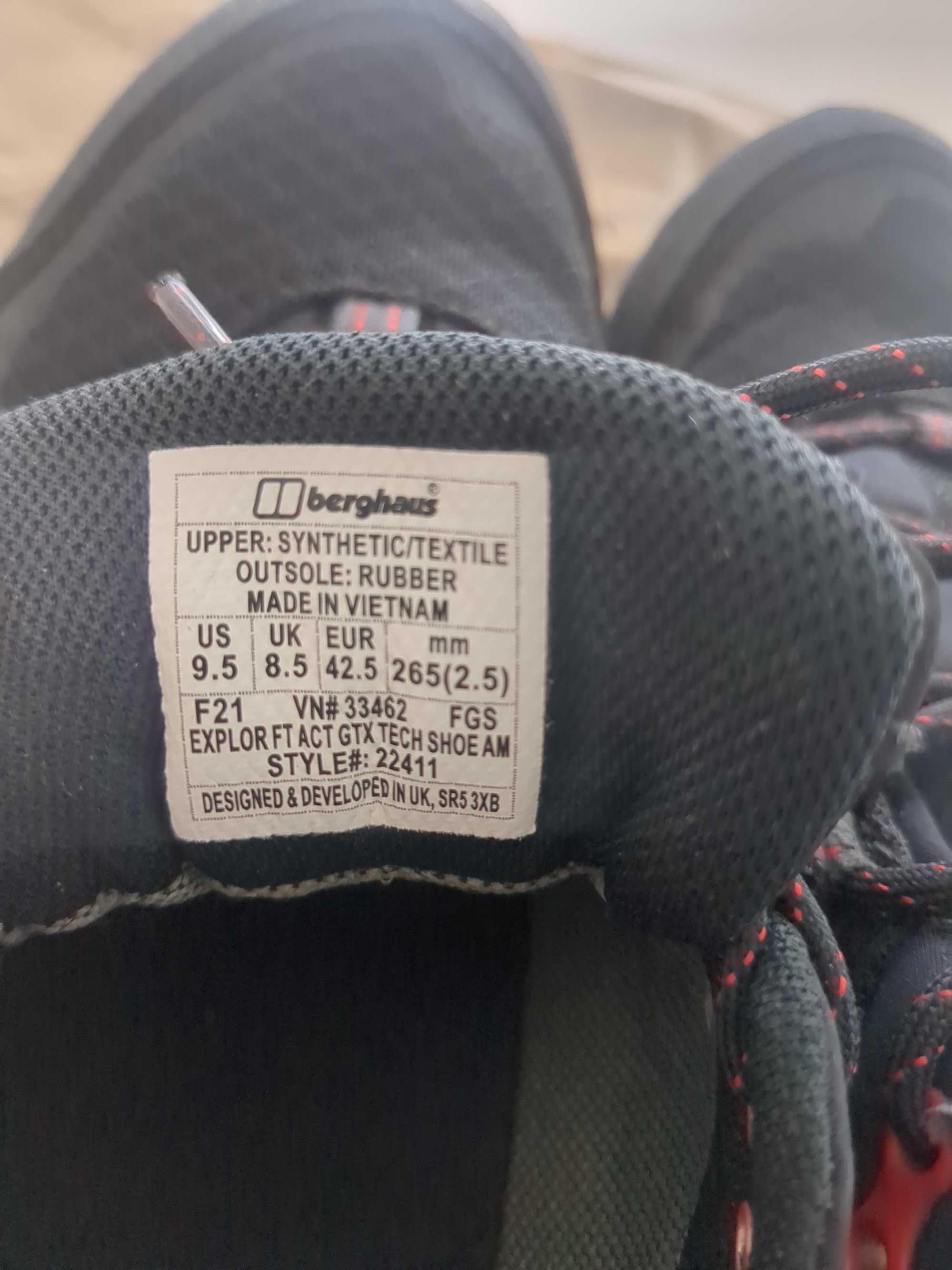 Ghete Drumeție GORE-TEX Berghaus Explorer FT Active Gtx