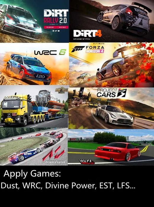 USB H-Shifter Скоростна Кутия 7+R Скорости за Рейсинг Симулатор PC