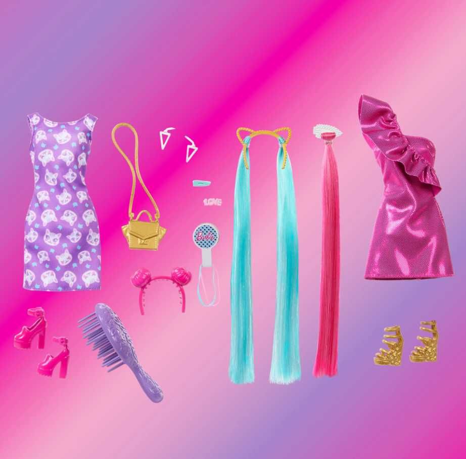 Barbie fun and fancy hair