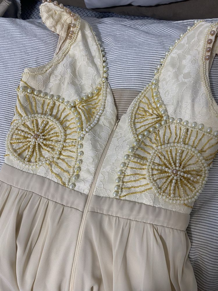 Rochie de ocazie lucrata manual! Marime s