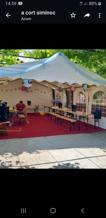 Cort pentru diferite evenimente