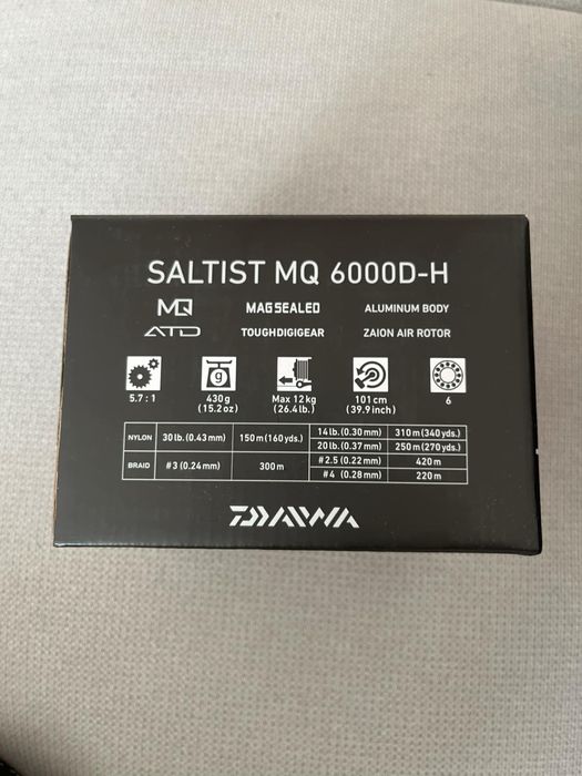 Морски heavy спининг сет daiwa saltist mq 6000