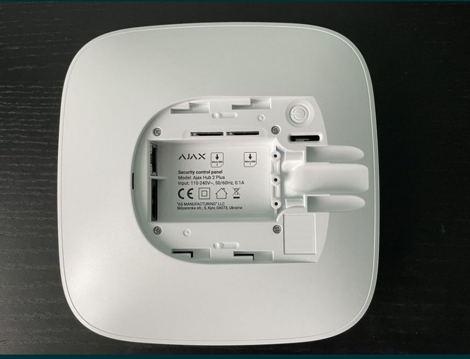 Пультовая сигнализация Ajax hub 2 plus  Аякс хаб 2 плюс