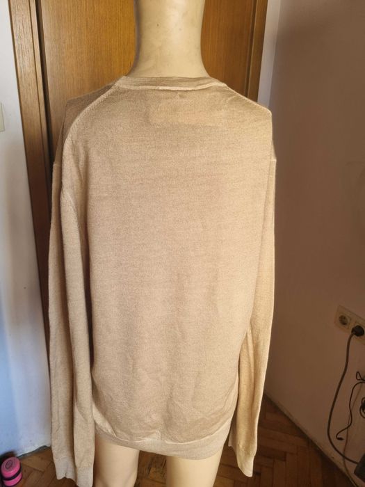 Мъжки пуловер Profuomo, 100% мерино, размер М, нов, с етикет