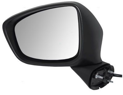 Oglinda exterioara Mazda Cx-5 (Ke), 03.2012-2014, stanga/dreapta, culoare sticla crom, sticla asferica, cu carcasa grunduita, cu incalzire, ajustare electrica, cu 8 pini, semnalizare cu LED, pliabila elect