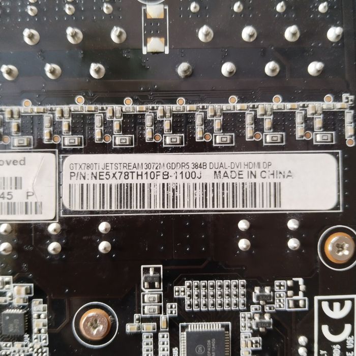 GTx780ti шина 384бит на три гига ддр5